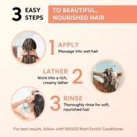 Wella Professionals Invigo Nutri-Enrich Shampoo for Damaged Hair (250ml) | Nourishing & Hydrating Cleanser for Dry | Damaged Hair & Enriched with Goji Berry | Nutrients & Vitamins.