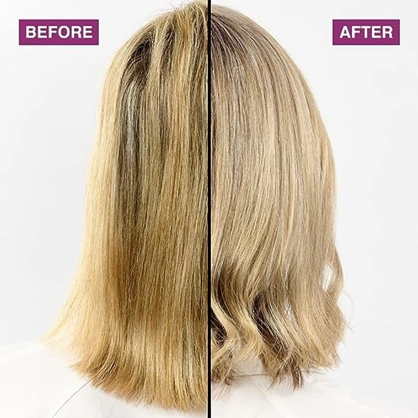 Wodersoft Wondersoft Professional BYE BYE Yellow 300ml | Anti-Brass Purple Shampoo for Neutralizing Yellow Tones & Enhancing Cool Blondes