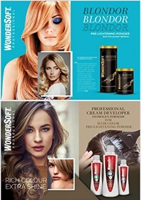 Wodersoft Wondersoft Professional Hair Blonder Pre Lightner Powder for unisex 400gm | Fast & Effective Lightening for Blondes | Unisex Formula for Salon-Quality Hair Lightening & Bleaching