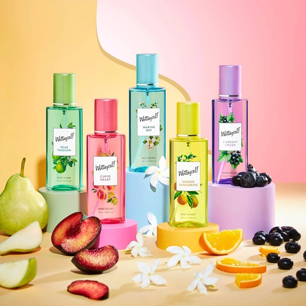 Wottagirl Wottergirl Currant Crush Body Splash 100ml for Women - Long-Lasting Fragrance