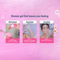 Yardley London Floral Essence Shower Gel 500ml | Iris & Violet| Hydrating & Refreshing | Paraben-Free | Luxurious Fragrance for Soft & Nourished Skin