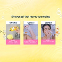 Yardley London Shower Gel 250ml | Floral Essence with Peony & Ylang Ylang | Enriched with Natural Oils | Paraben & Silicone Free