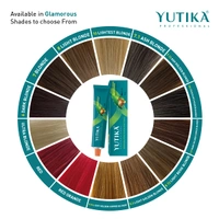 Yuthika Professional Creme Hair Color Tube 100gm with 4.26 Burgundy Red Brown Shade | Permanent Fashion Shade | Smooth Shine Finish | Grey Coverage | Salon Quality Result at Home