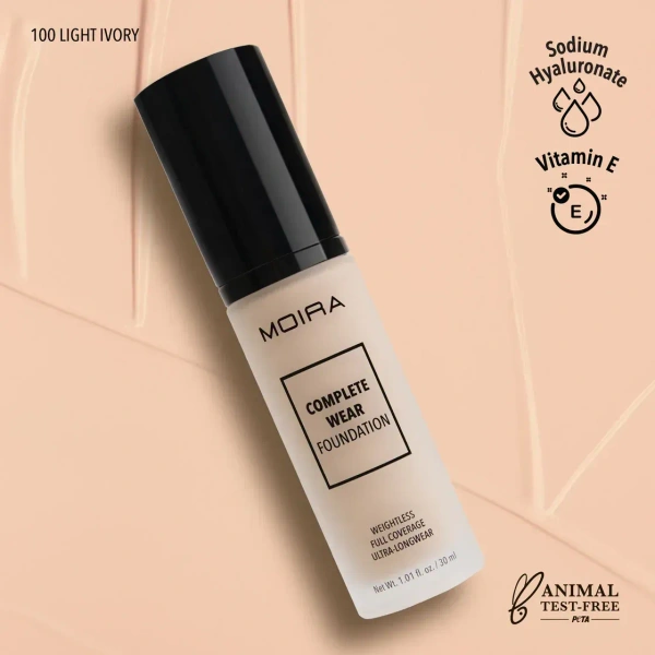 Complete Wear Foundation (100, Light Ivory)