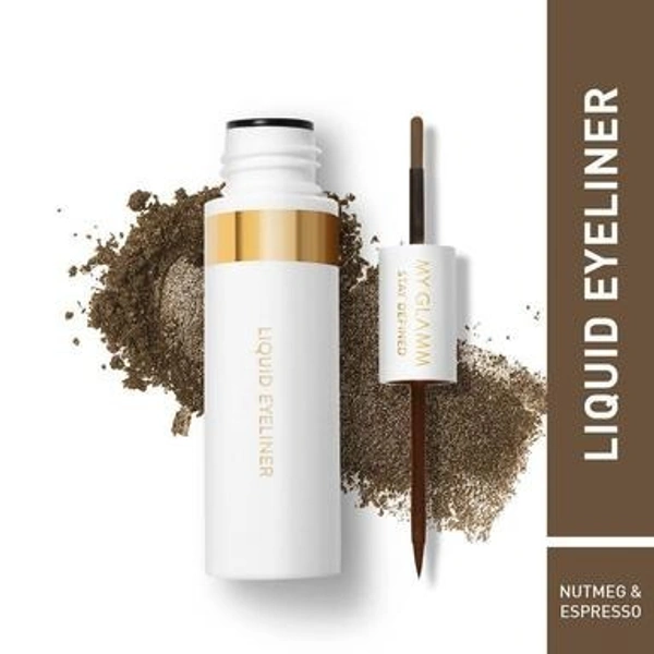 2 in 1 Stay Defined Liquid Eyeliner & Brow Powder - Nutmeg & Espresso