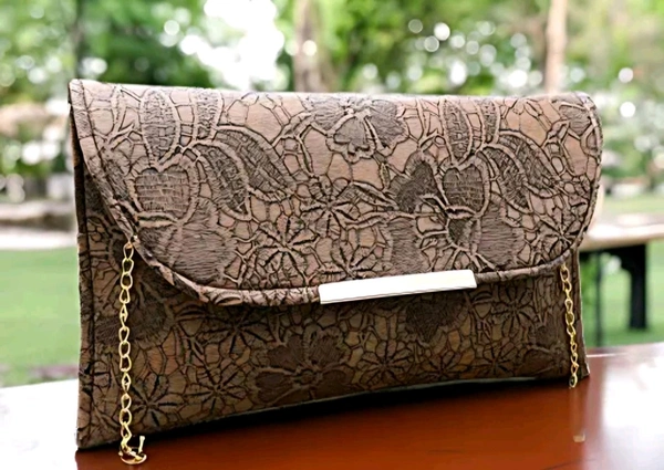 Small Leather Look Flower Sling Bag For Girls & Ladies