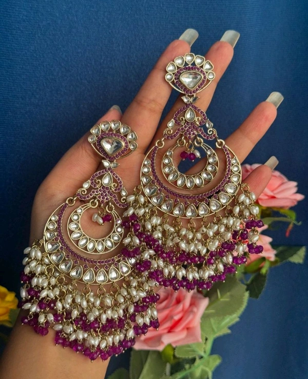 Komal Kundan Earrings