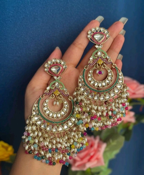 Komal Kundan Earrings