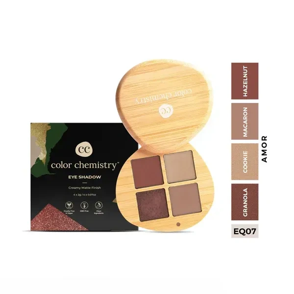 Eyeshadow Quad All eyes on YOU! A versatile eyeshadow palette with silky smooth eyeshadows with rich, buildable colour for limitless looks