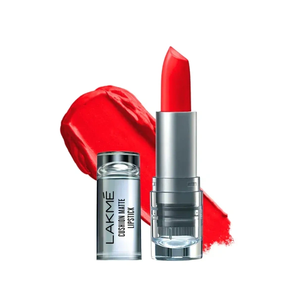 Lakmē Cushion Matte Color: Red Bombshell
