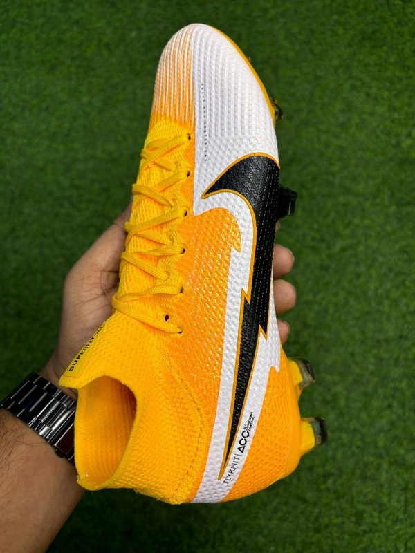 Mercurial Vapor 13 FG Yellow High-top With Lace 