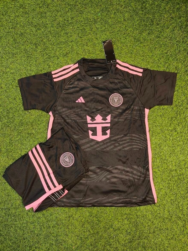 Kids Miami Away Black Colour Jersey Set
