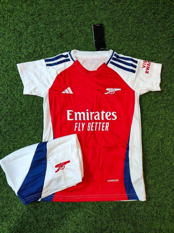 Kids Arsenal Home Red Colour Jersey Set