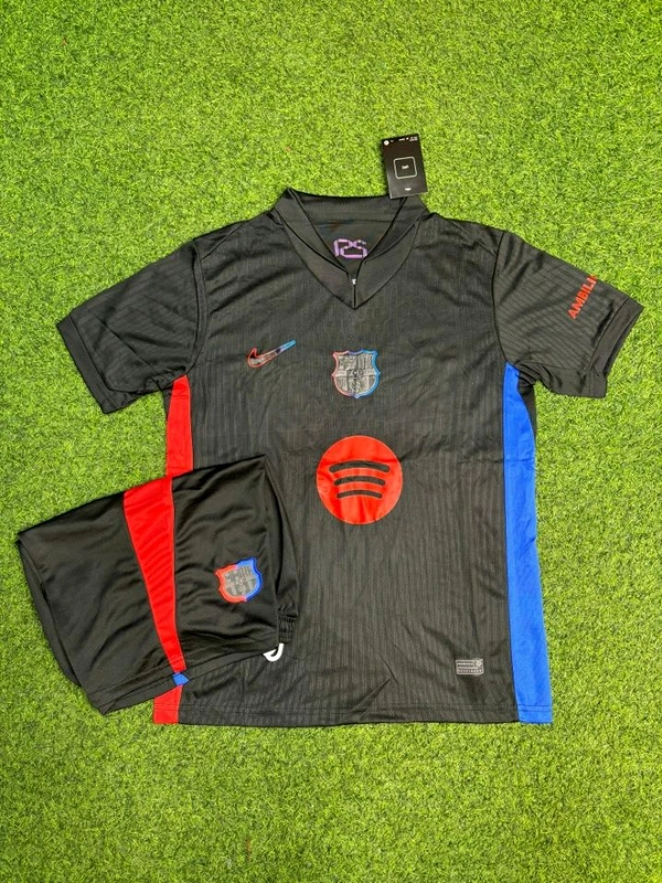 FC Barcelona 24/25 Away Black Kit With short 