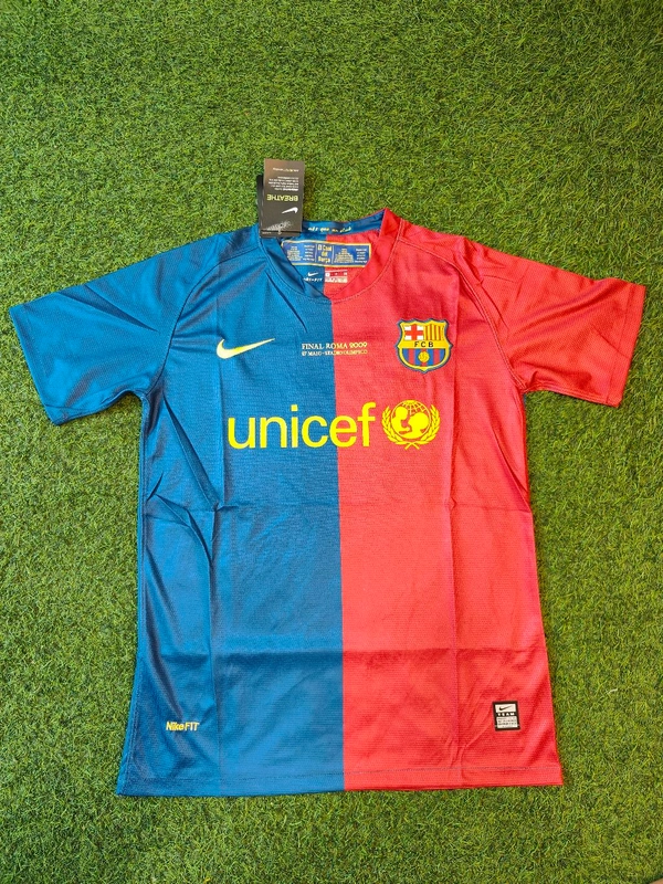 Retro Barcelona 2009 Home Jersey