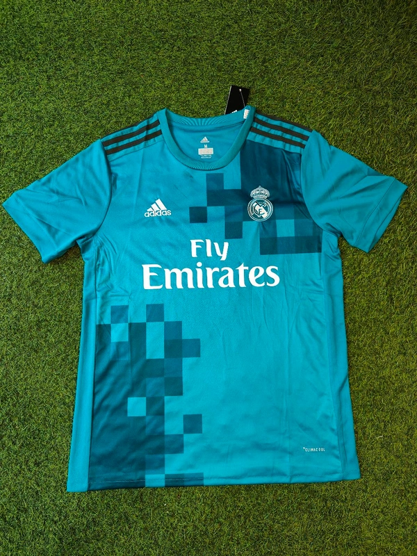 Retro Madrid 17/18 Bycycle Kick Half Sleeve Jersey