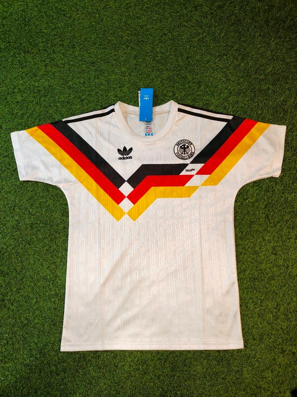 Retro Germany 1990 World Cup Home Jersey