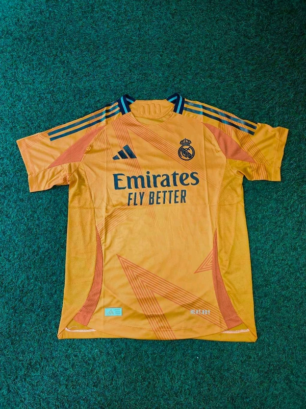 Madrid Player Edition Orange Colour Jersey