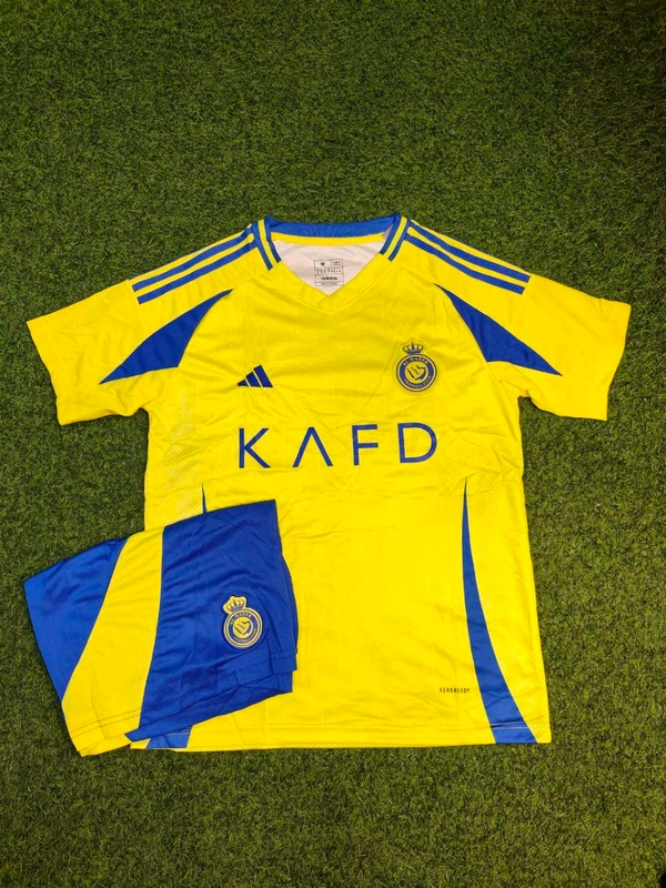 Al Nassr Home Yellow Colour Fan Edition Set 