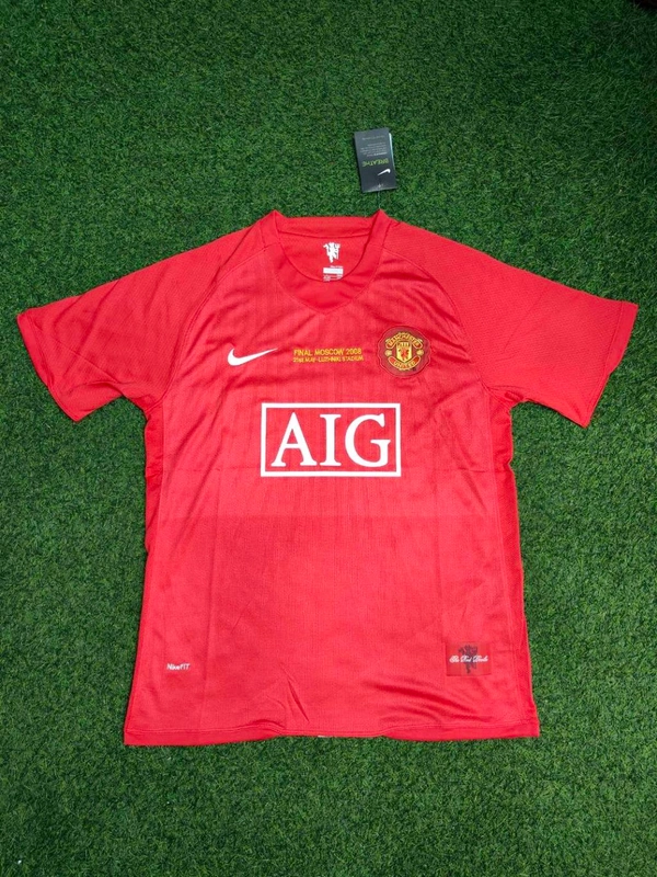 Retro Manchester United 2008-09 Home Half Sleeve - XXL