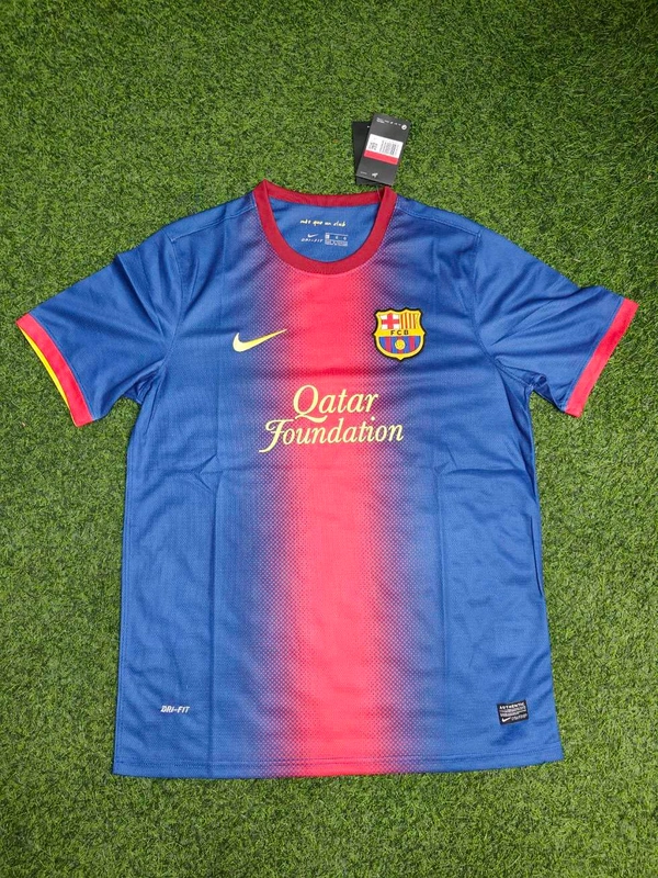 Retro Barcelona 2012-13 Home Half Sleeve