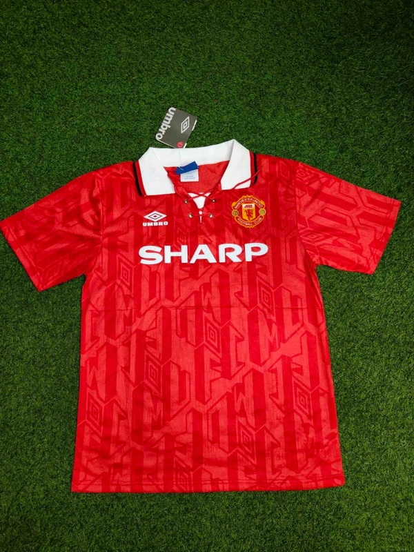 Retro Manchester United 1992-94 Home Half Sleeve 