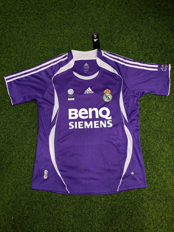 Retro Madrid 2006/07 3rd Kit Half Sleeve