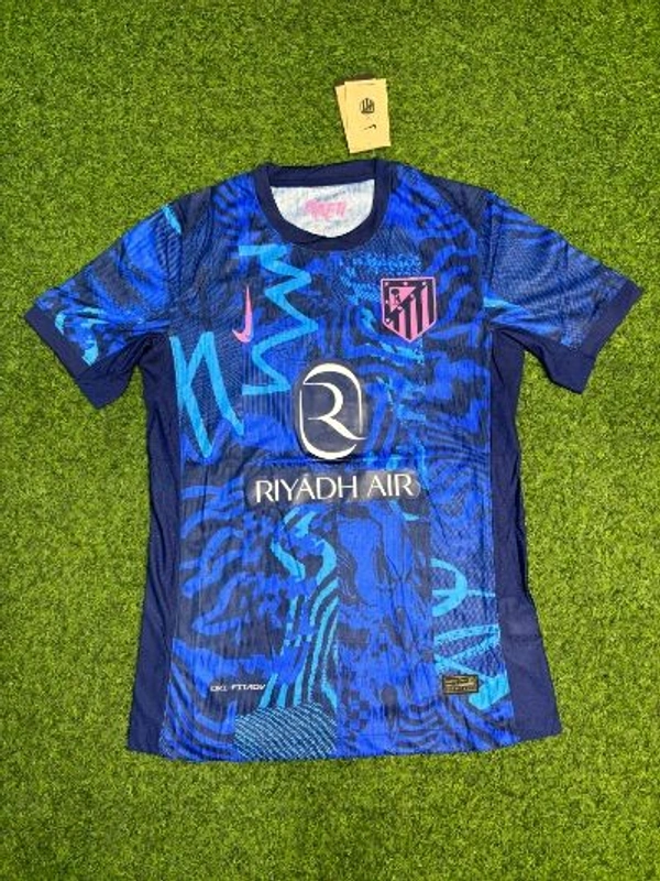 Atletico Madrid Blue 3rd Kit Player Edition 24/25