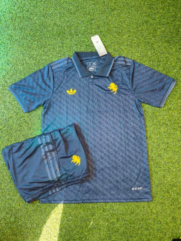 Juventus 3rd Kit Navy Blue Colour Fan Edition Set 