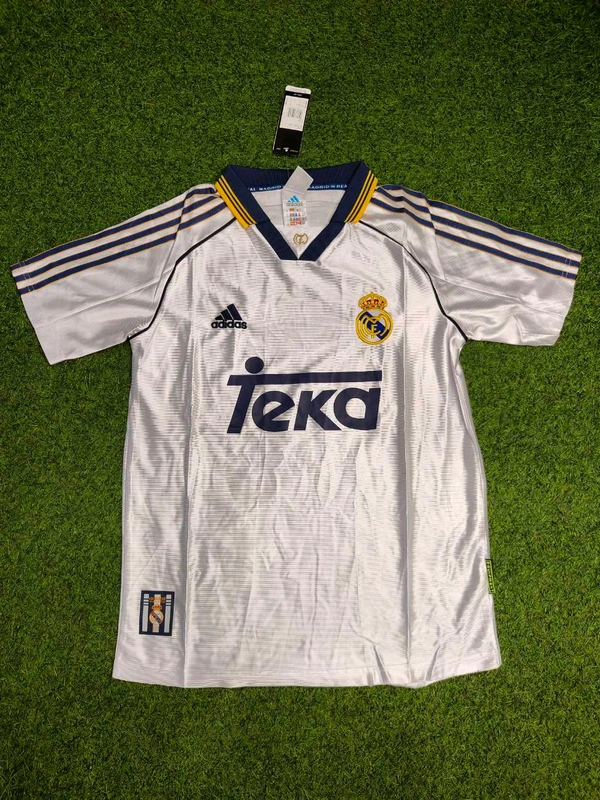 Retro Madrid Home 1999-2000 Half Sleeve