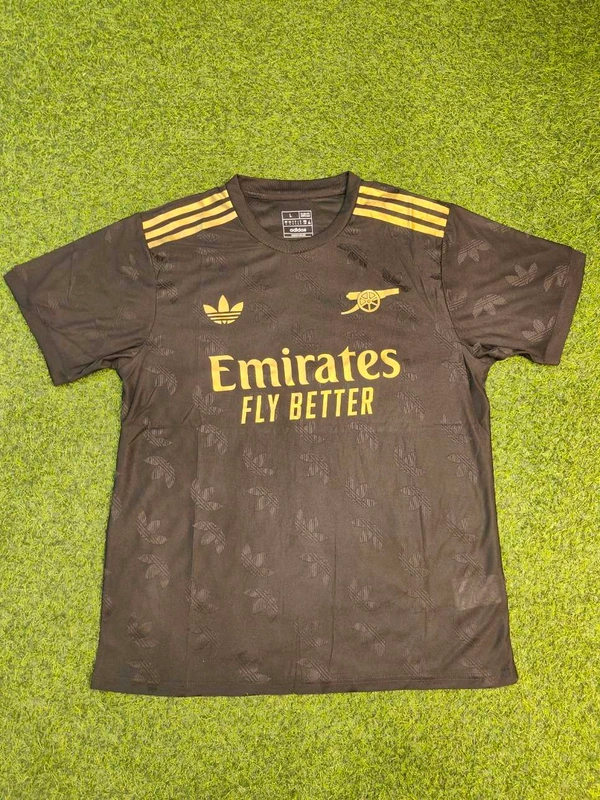 Arsenal Black Colour Player Edition Jersey