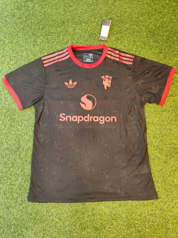 Manchester United Black Colour Concept Kit Player Edition 