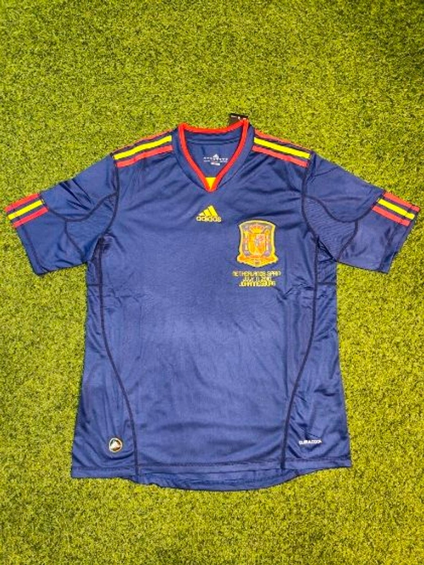 Retro Spain 2010 World Cup Final Jersey