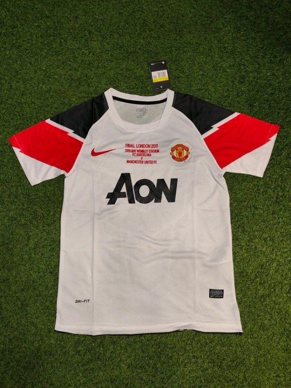 Retro Manchester United 2011-12 Champions League Final Jersey