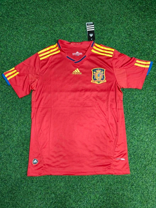 Retro Spain 2010-11 Home Jersey