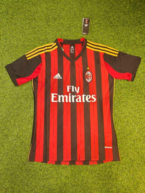 Retro Ac Milan 2013-14 Home Jersey