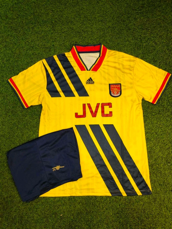 Retro Arsenal 1993-94 Jersey With Short 