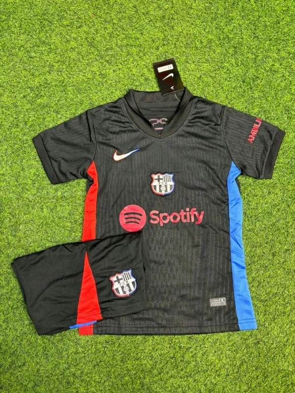 FC Barcelona Away 24/25 Kit With Short For Kids