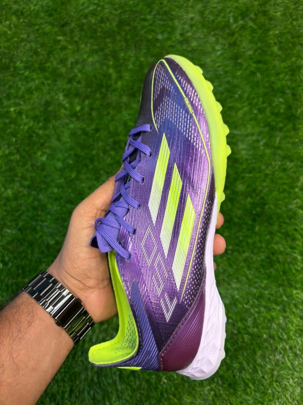 F50 Purple Colour Astro/Turf With Lace