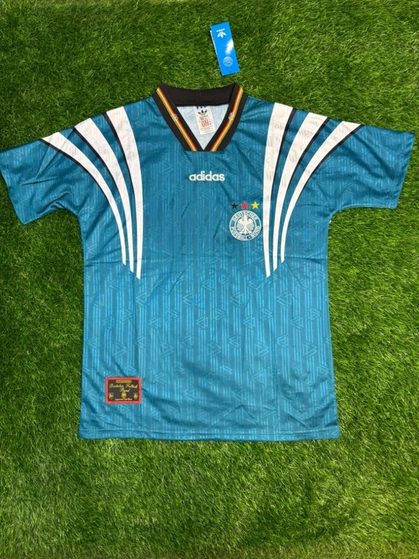 Germany 1996 Away Retro Jersey