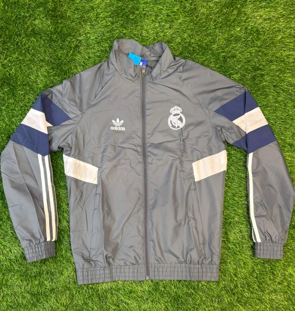 Madrid Gray Colour Track Top