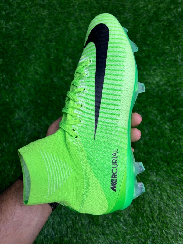 Mercurial Superfly 5 Green Top Ankle FG 