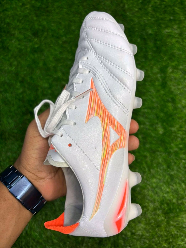 Mizuno Neo 3 White Orange With Lace