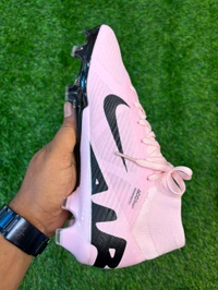 Mercurial Superfly 9 Baby Pink FG High-Top With Lace - 5.5