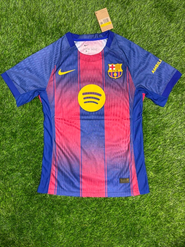 FC Barcelona 25/26 Home Jersey Player Edition