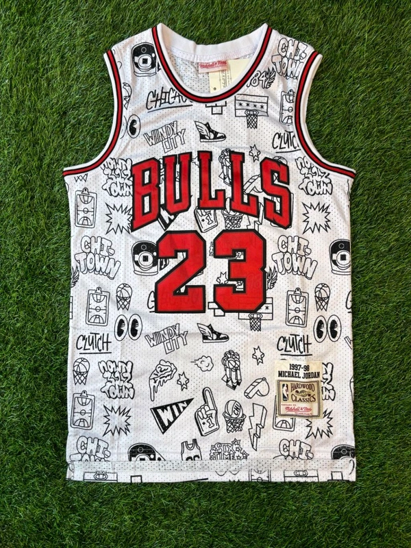 NBA Chicago Bulls White Colour - Jordan 23