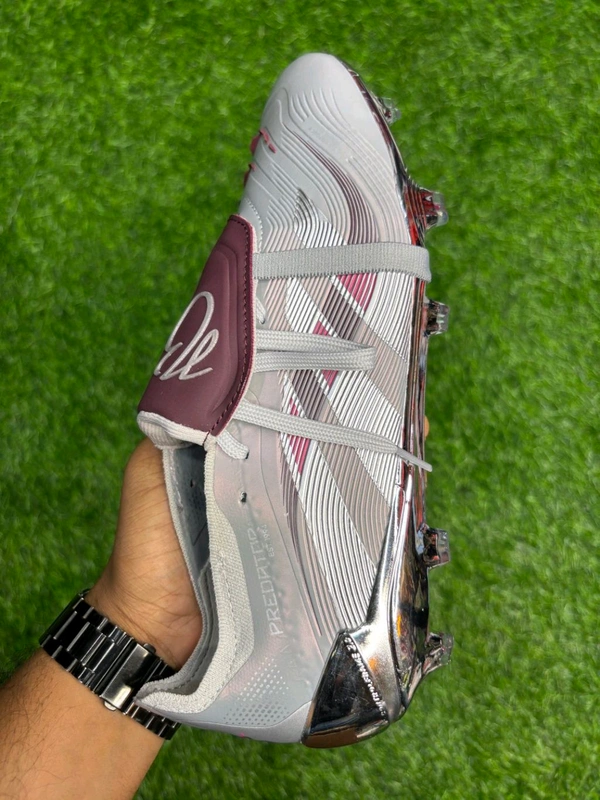 Predator Elite Foldover Grey FG With Lace(Jude Bellingham)