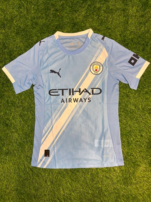 Manchester City 25/26 Home Player Edition Half Sleeve 