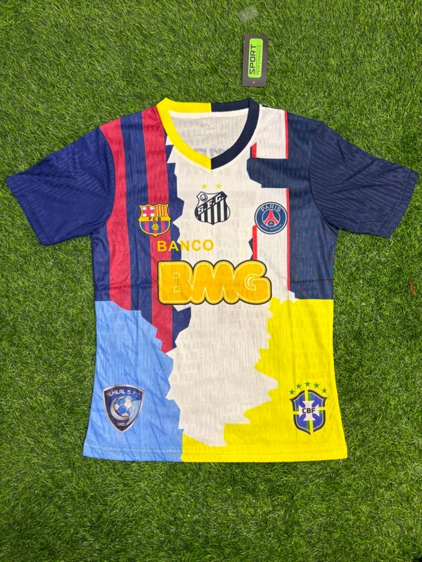 Neymar Jr Tribute Combo Jersey  Player Edition Half Sleeve 
