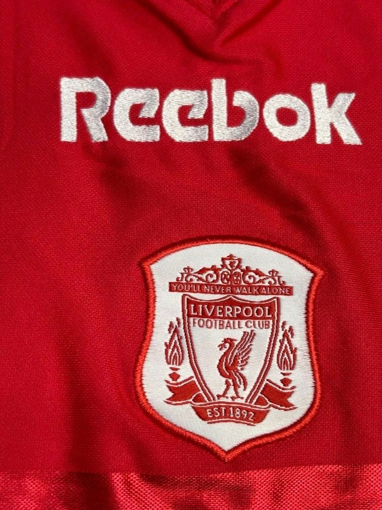 Retro Liverpool FC 2001 UEFA Final Home Jersey